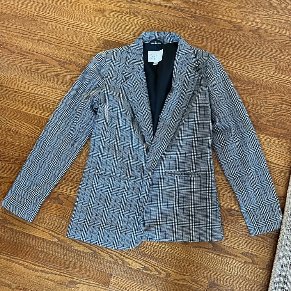 Plaid Blazer